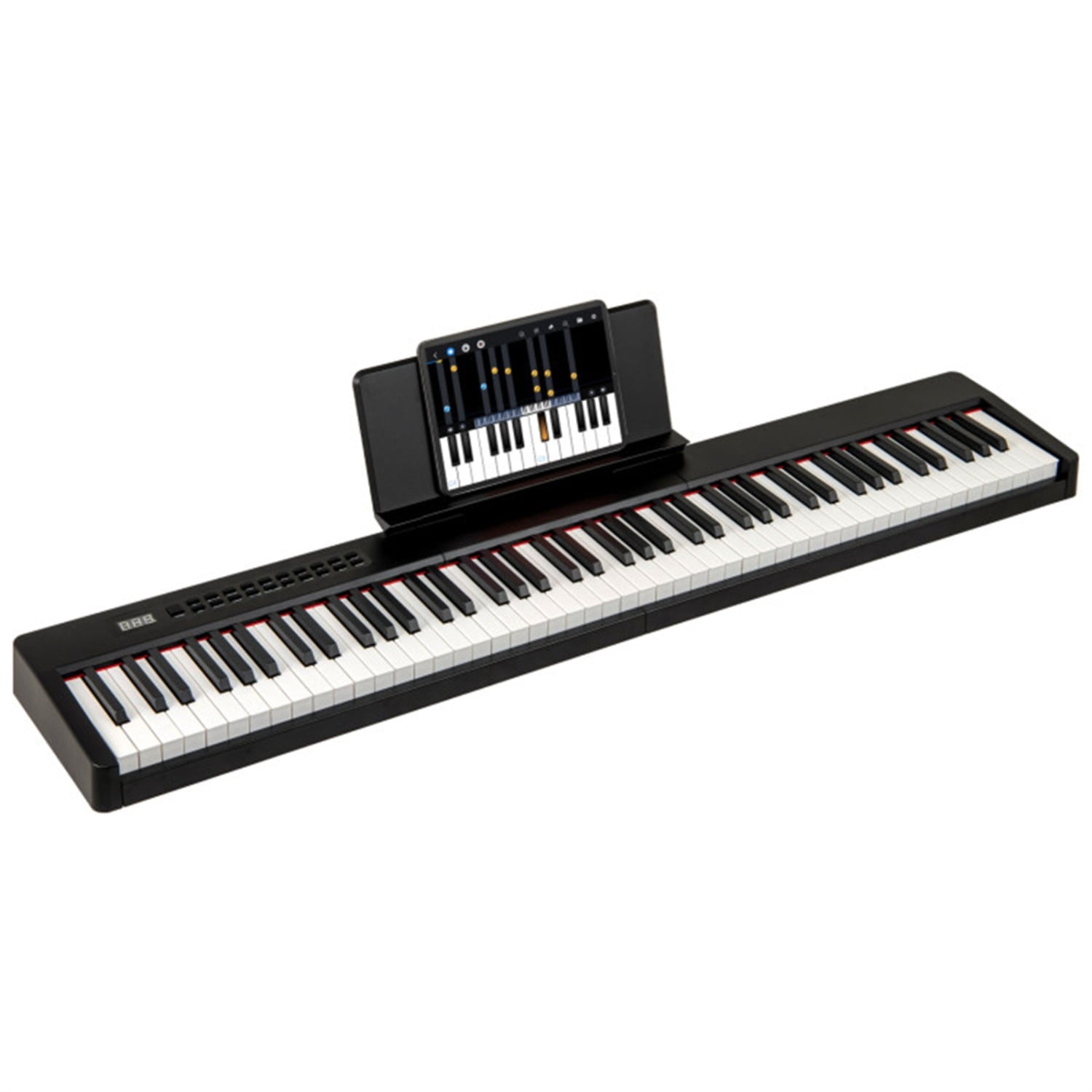 88-Key Velocity-Sensitive Digital Piano, 124.46×24.13×6.35 cm French