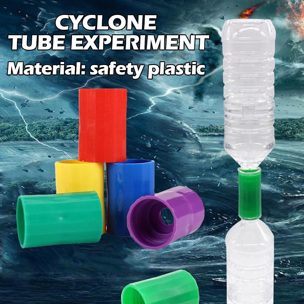 Tornado Vortex Connector 2-Piece Set Plastic Educational Science Exper