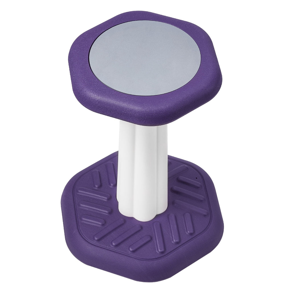 Kids Active Wobble Chair with Sponge Cushion, Age 7-14, Purple | Impro