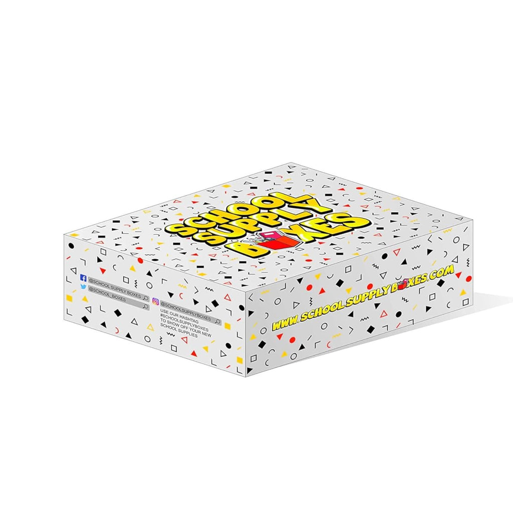 School Supply Boxes | Elementary School Bundle (78 Piece) | House Bran