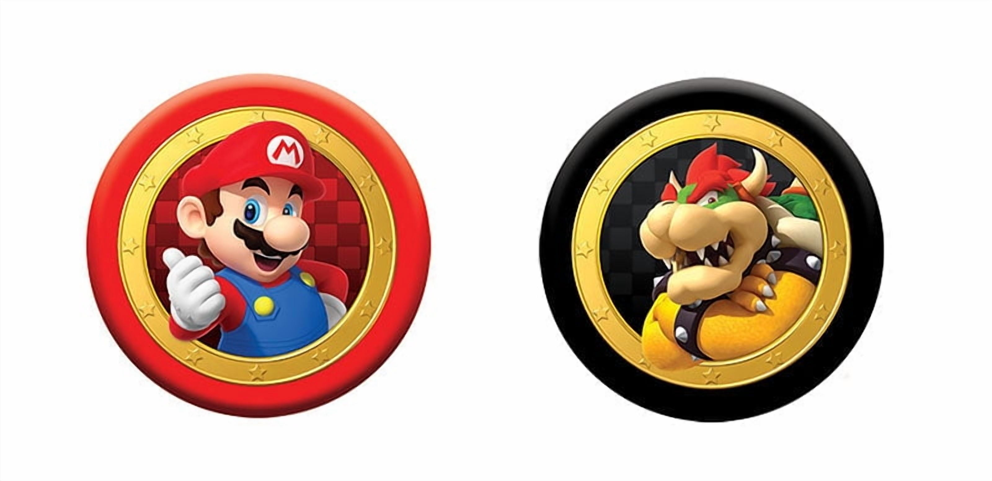 Super Mario™ vs Bowser Checkers & Tic Tac Toe Board Game, by Usaopol