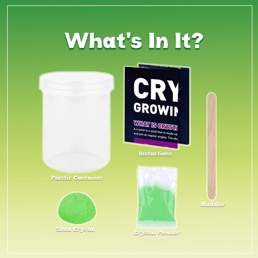 Piano Potato Crystal Growing Kit for Kids | Diy STEM Science Experimen