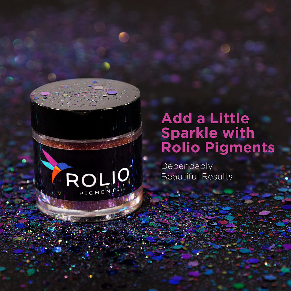 Rolio - Chameleon Mica Powder, Shift Powder Pigment for Epoxy Resin, A