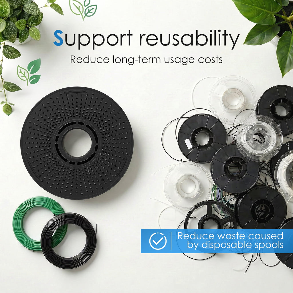 TMWEFUSC PLA 3D Printer Filaments with 2 Pieces for Bambu Lab P1S P1P