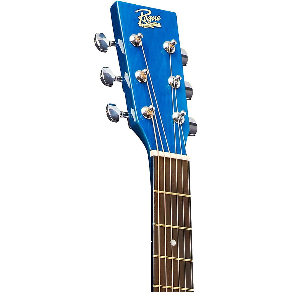 Rogue RA-090 Concert Cutaway Acoustic-Electric Guitar - Blue Burst