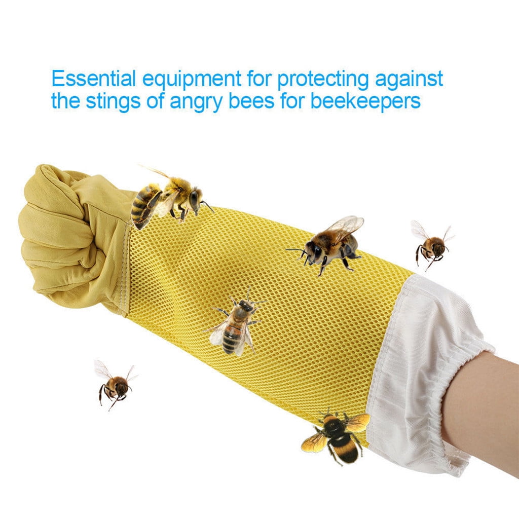 Beekeeping Beekeeper and Sleeves Set for Hands-Free and Ventilation Cr