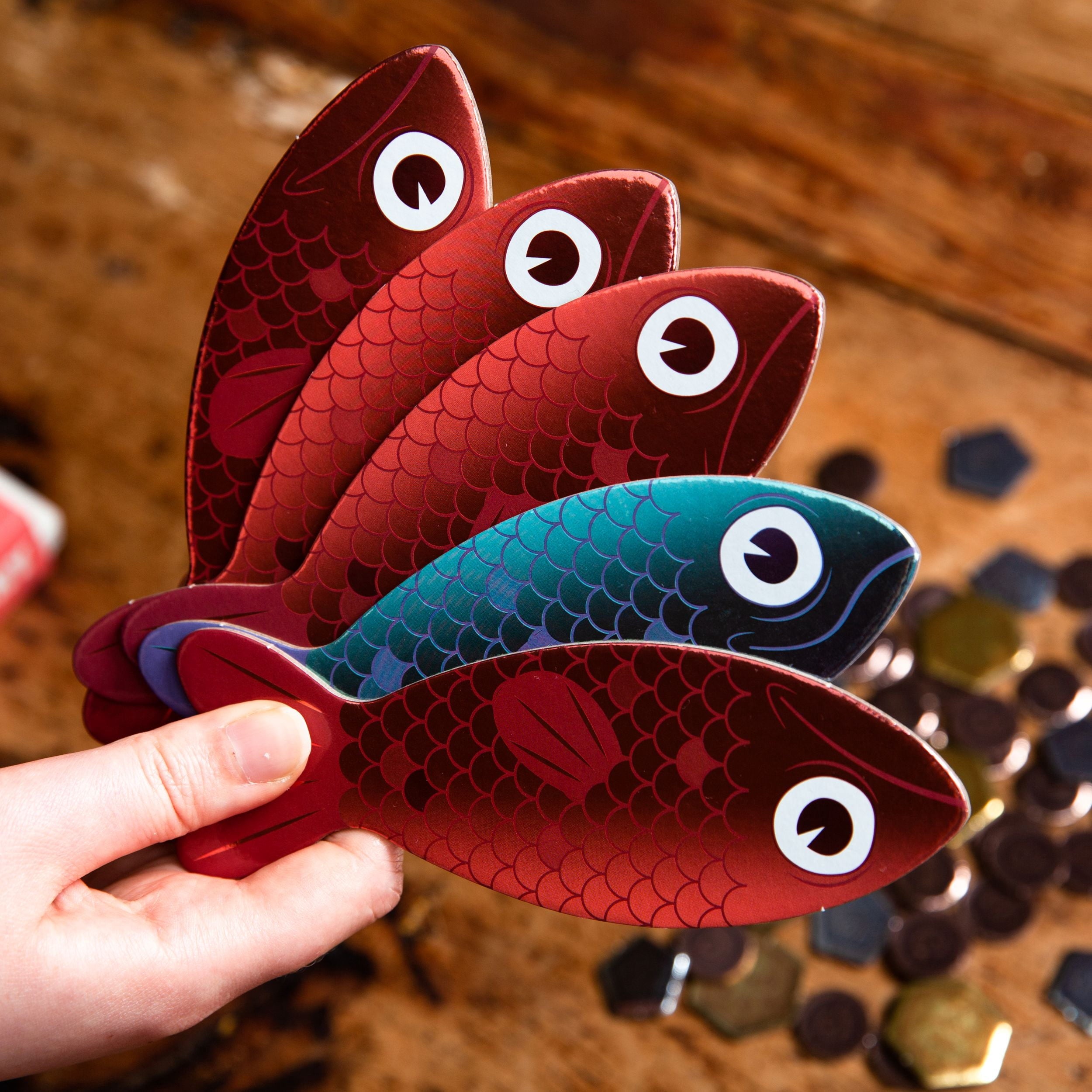 Big Potato Games Sounds Fishy Family Board Game, Hilarious Bluffing Ga
