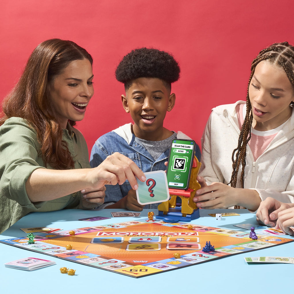 Monopoly App Banking Board Game, App-Enabled Game, Links to Smart Devi