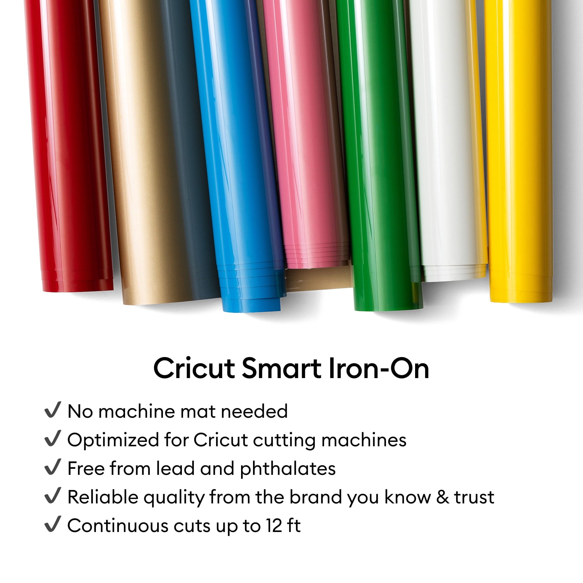 Cricut Smart Iron-On Vinyl (3 ft), 13" x 36"