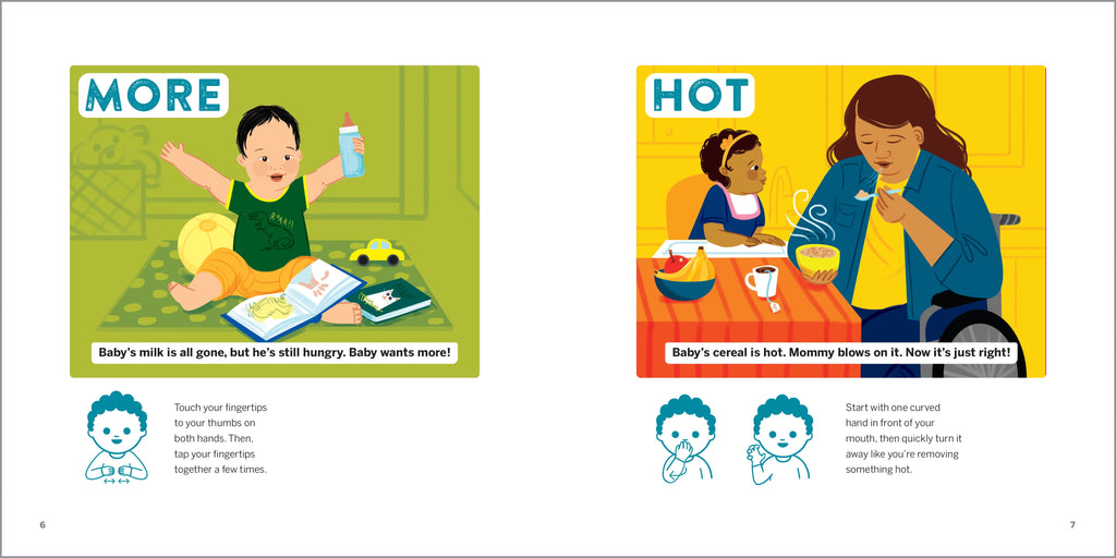 My First Book of Baby Signs: 40 Essential Signs to Learn and Practice,