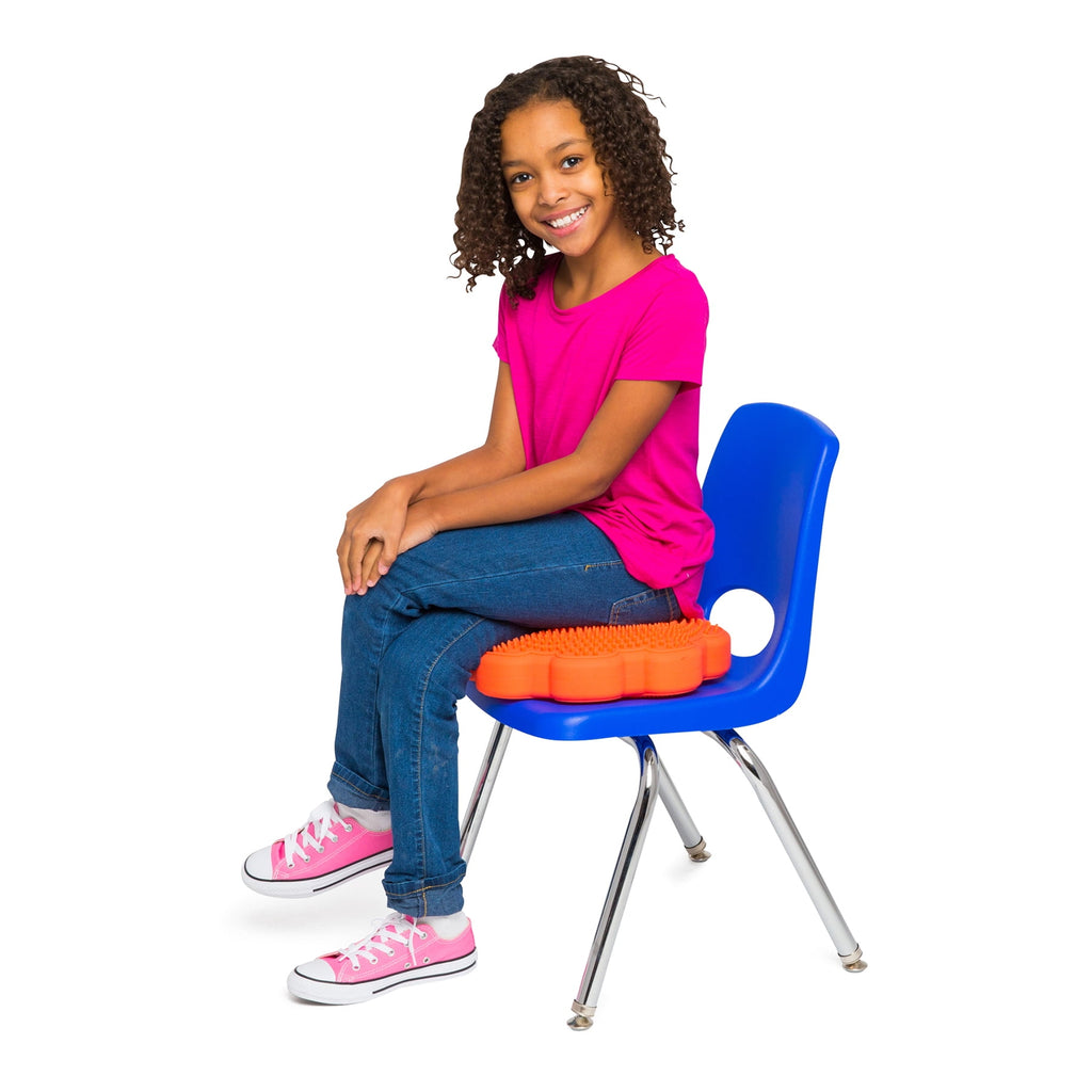 Wiggle Seat Sensory Cushion - rose, flower