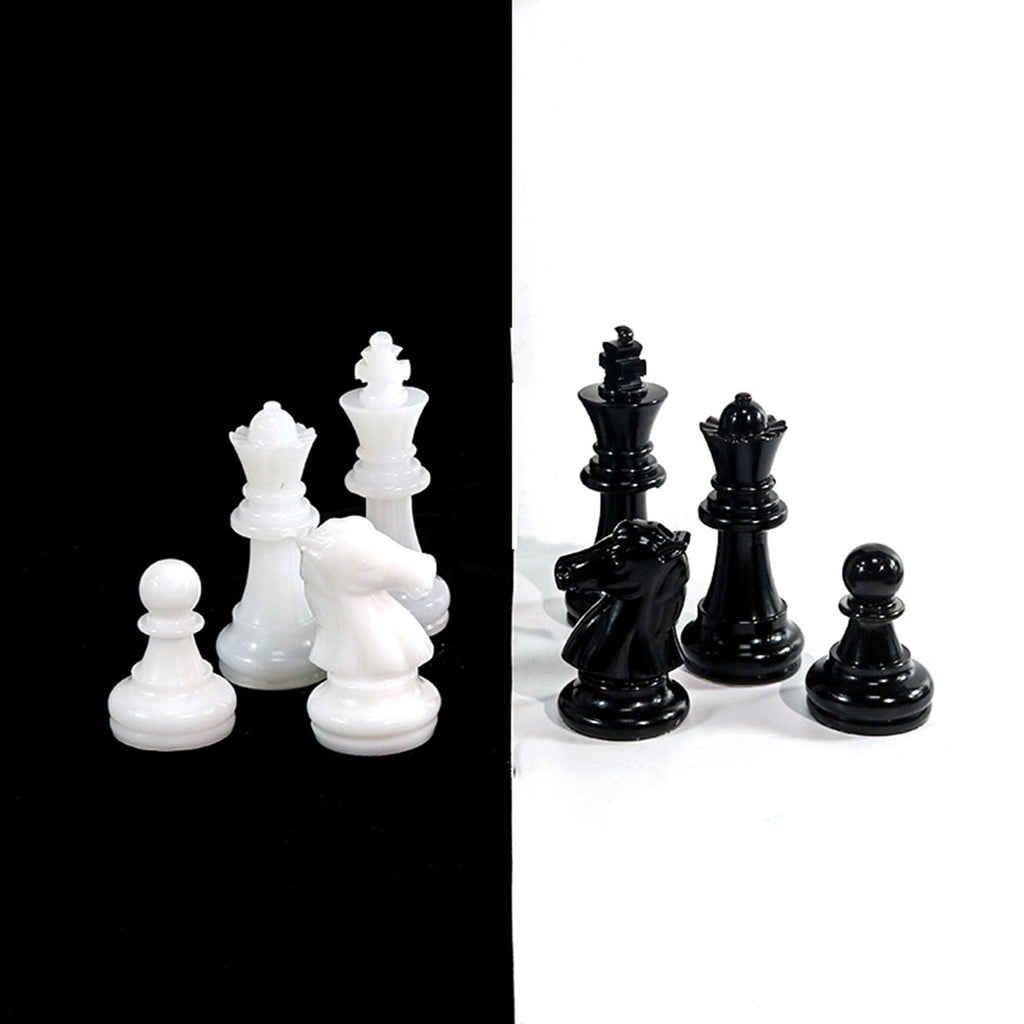3D International Chess Piece Silicone Molds Epoxy Resin Casting Molds