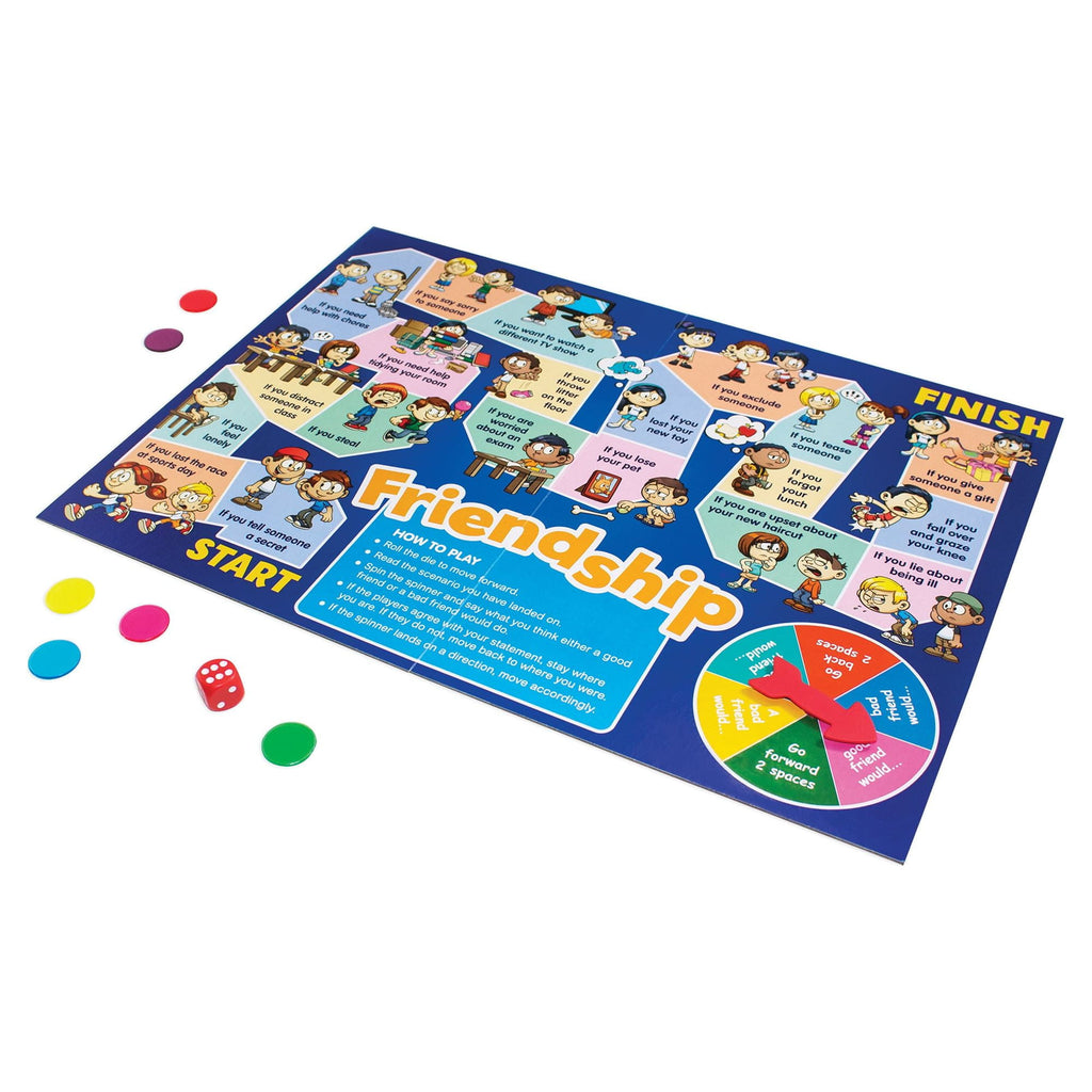 Junior Learning Social Skills Board Games - 4 Educational Board Games