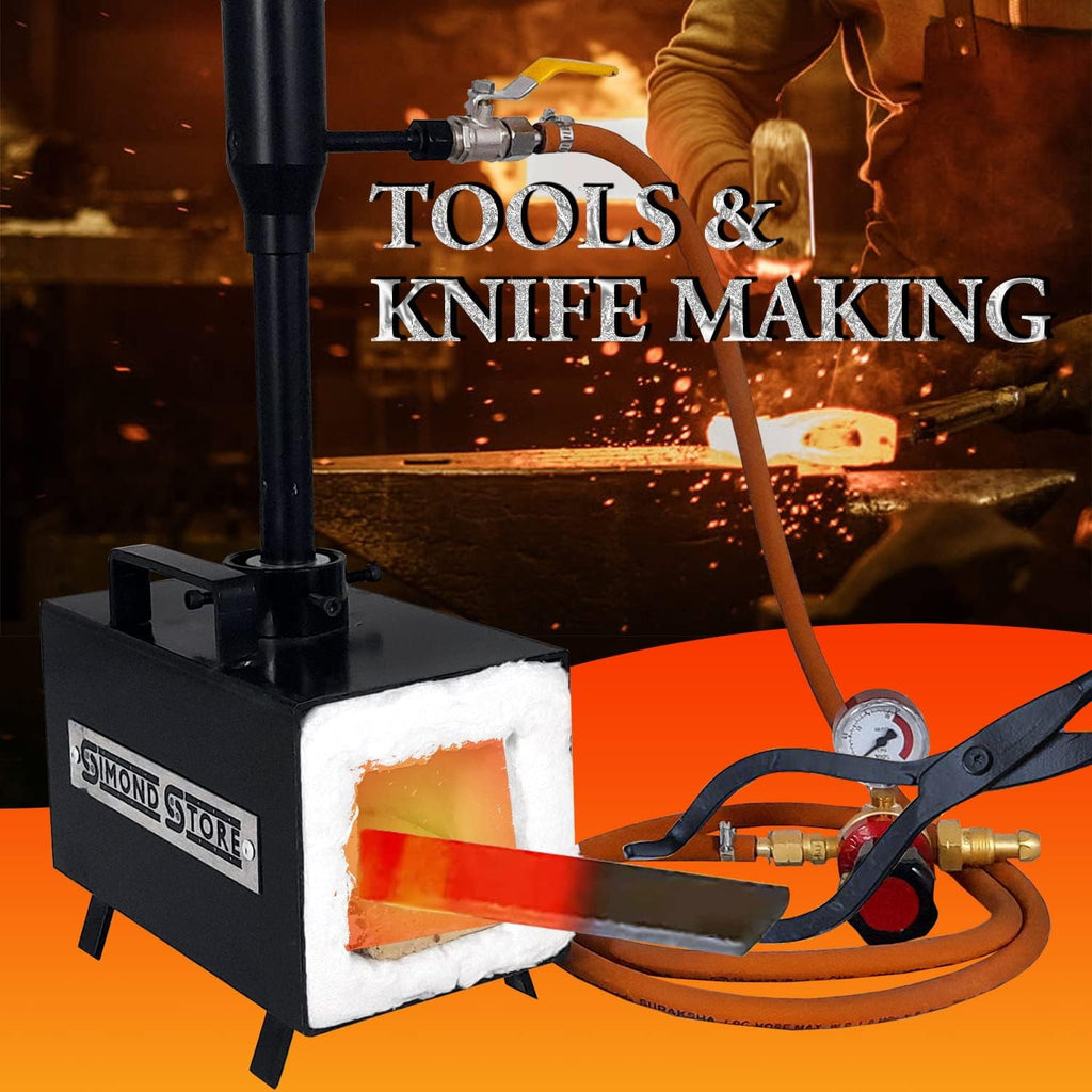 Simond Store Portable Propane Single Burner Forge For Knife Making Sup