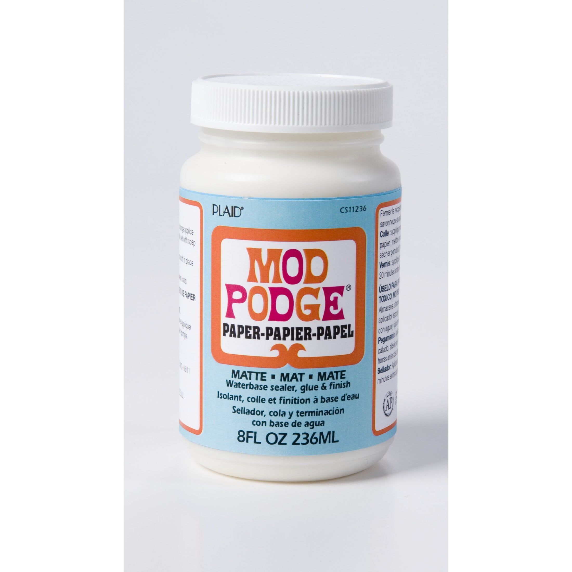 Plaid Mod Podge for Paper, 8 fl oz., Matte