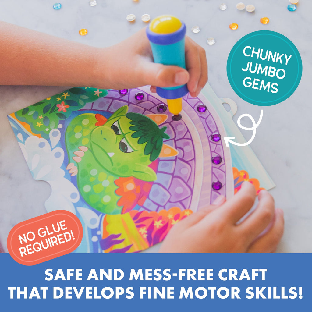 Educational Insights Jumbo Gem Kit, Arts & Crafts Sets And Supplies fo