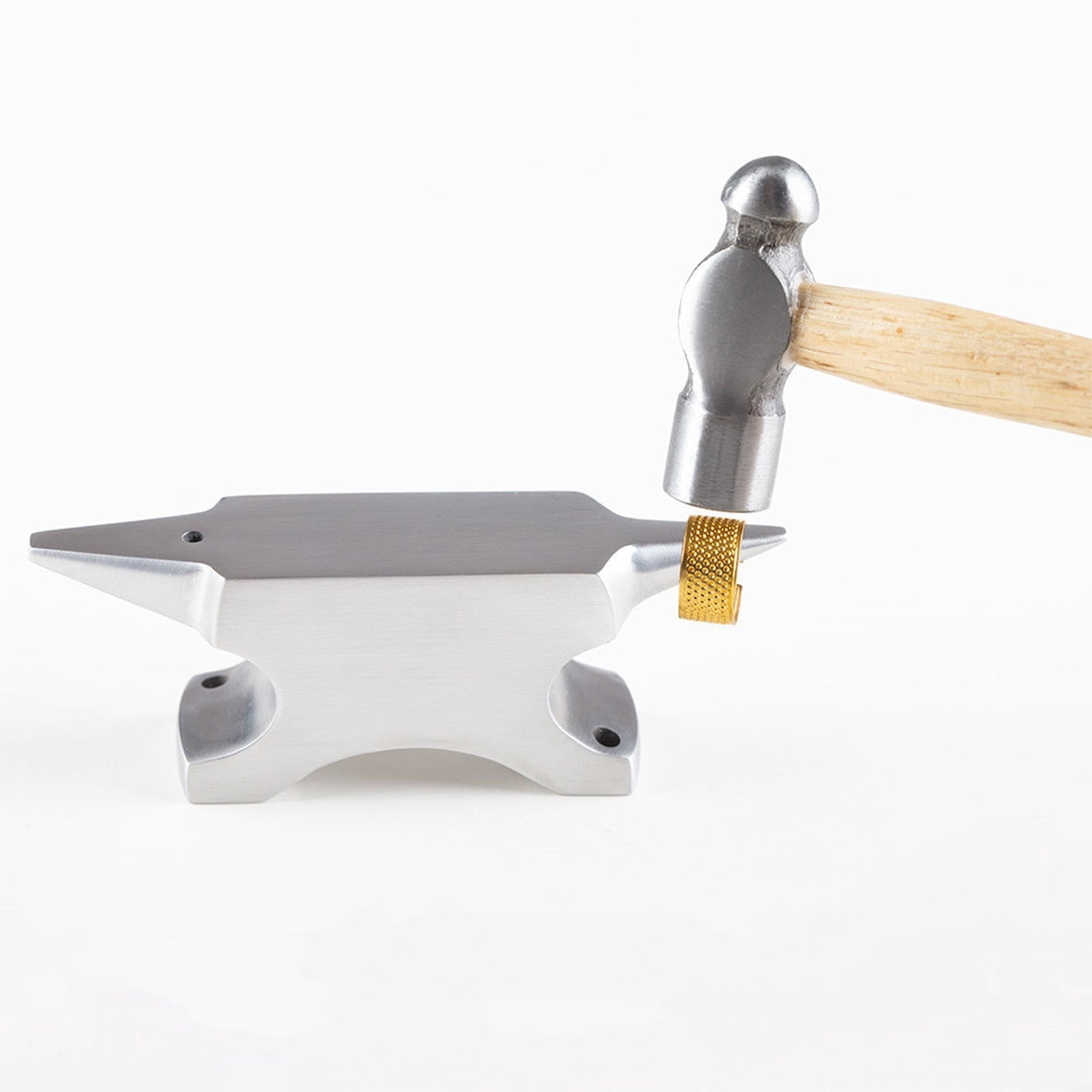 Ecohintz Jewelry Anvil, Stainless Steel Horn Anvil for Jewelry Making