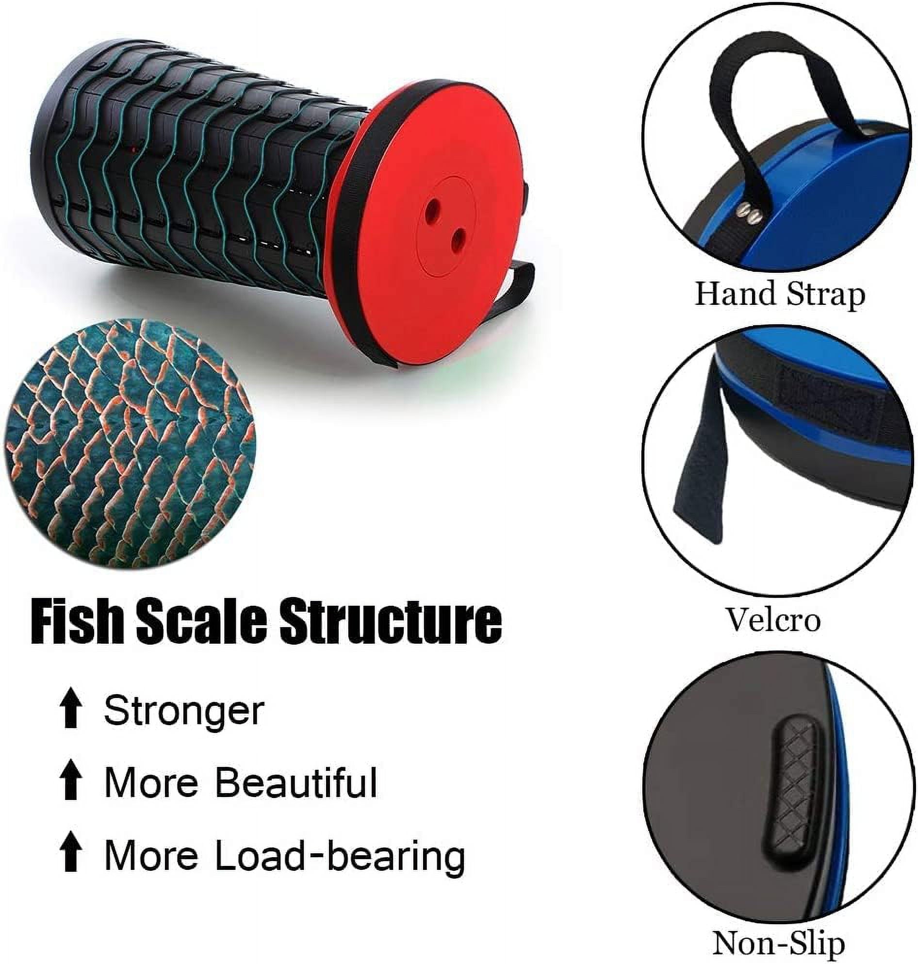 Portable Retractable Folding Stool, BTideas Adjustable Camping Stool f
