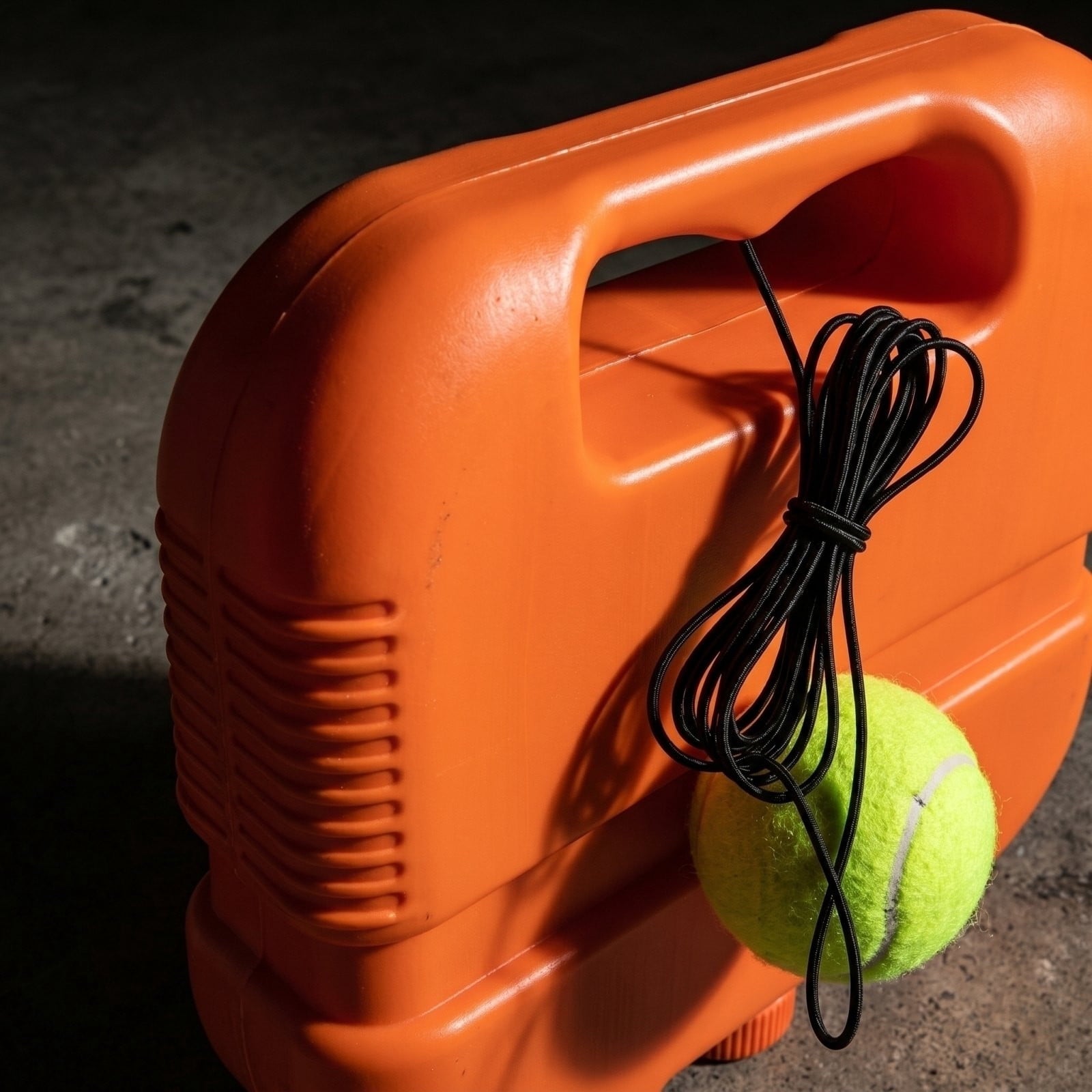 YingYouFu Tennis Training Equipment with Base and Rope, Rebound Ball T