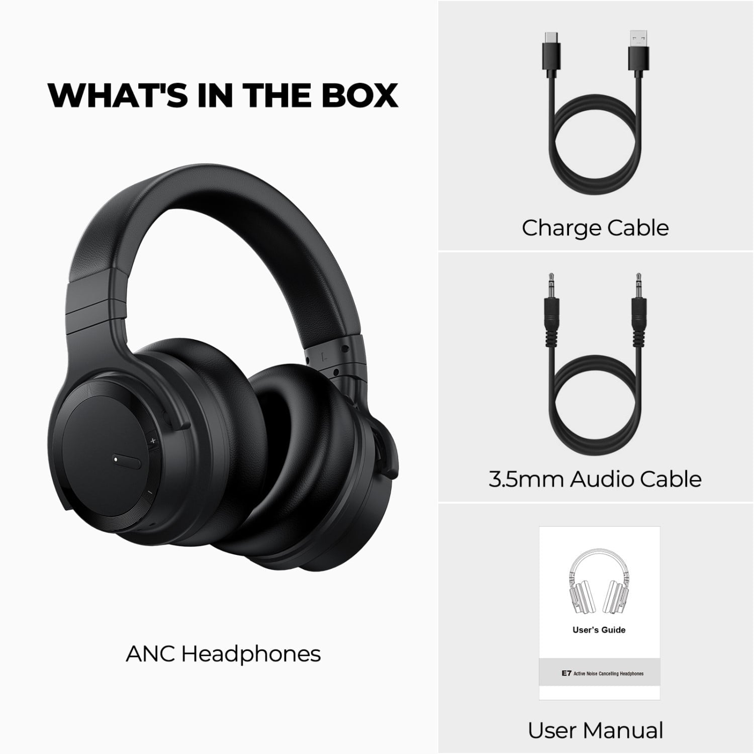Bluetooth Headphones Noise Cancelling Headphones Wireless & Wired over