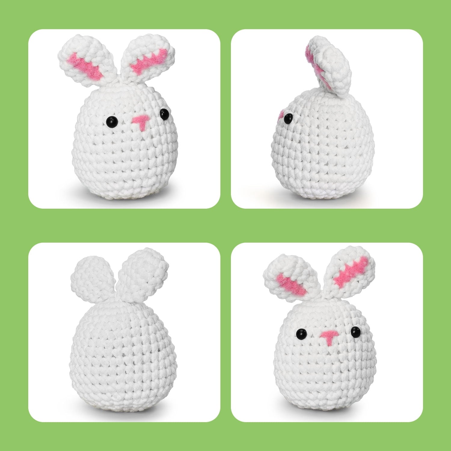 Zepiany Crochet Kit for Beginners, Crochet Animals Kit with Step-by-St