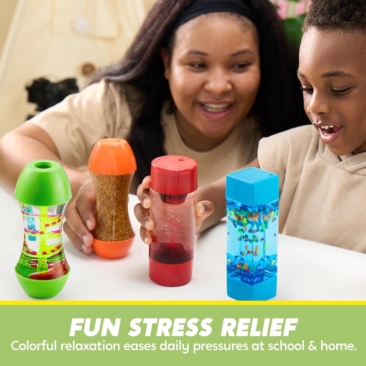 Four Pack Sensory Tubes