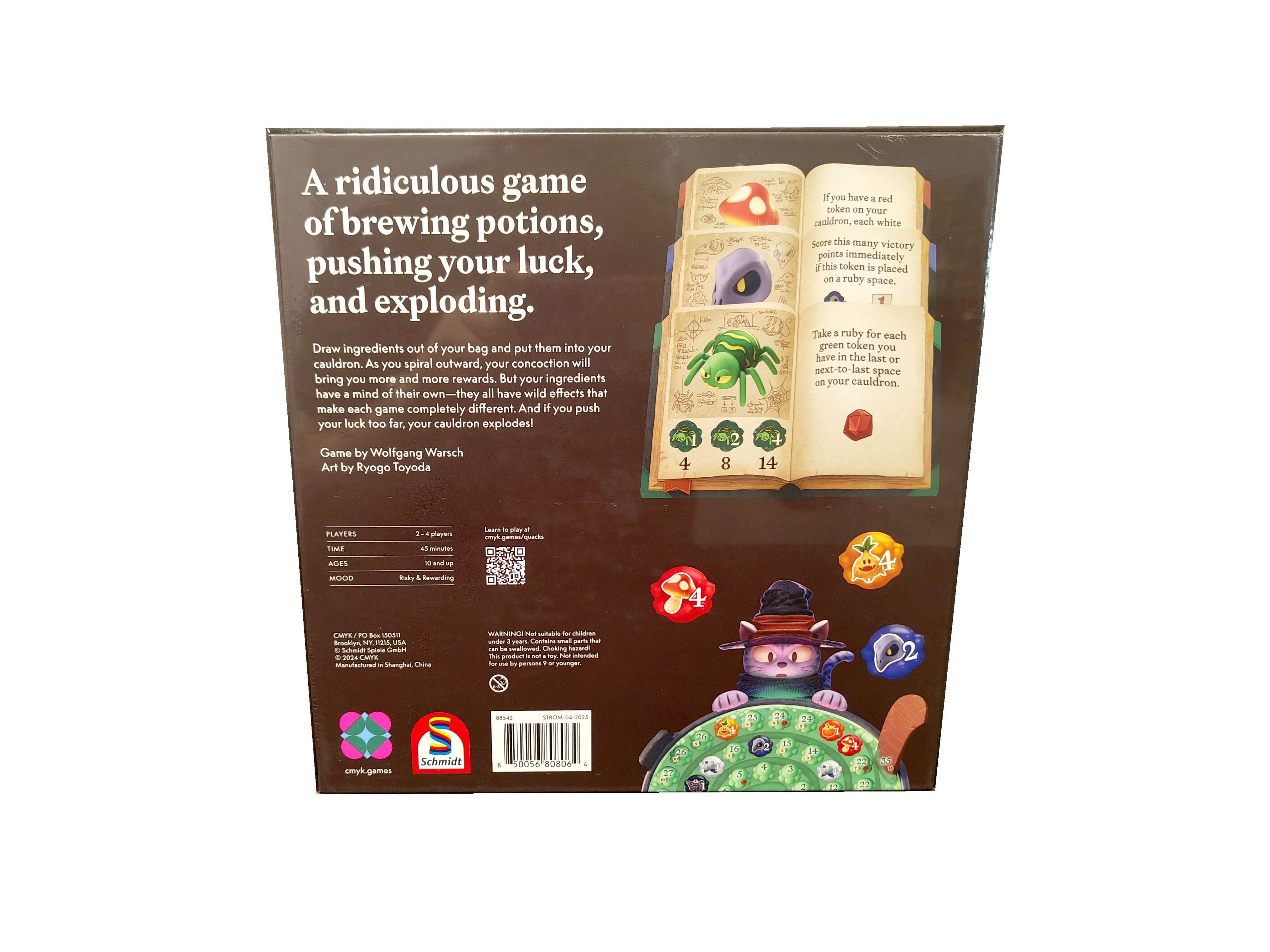 Quacks Family Board Game for Ages 10+, from Asmodee