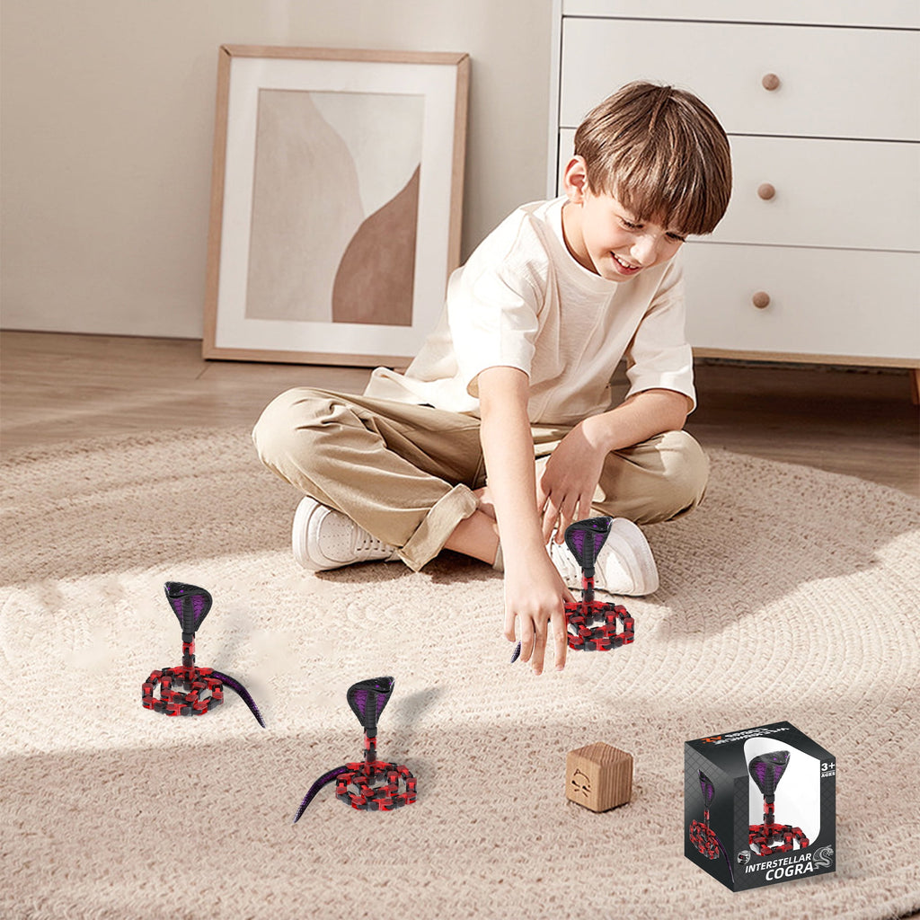 Cobra Fidget Block Toy