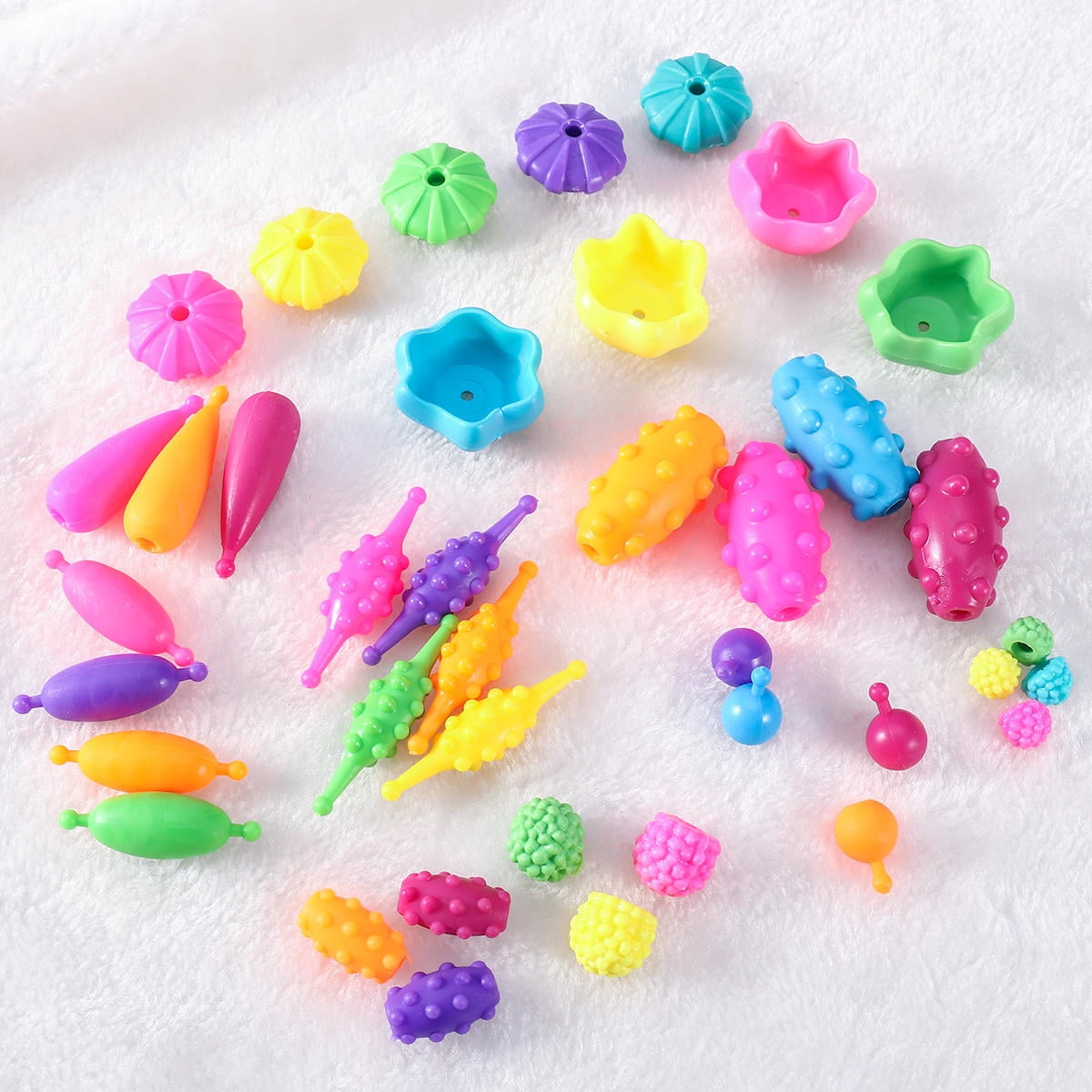 HOMEMAXS TOYMYTOY Snap Beads Set Creative DIY Necklace Bracelet Jewelr