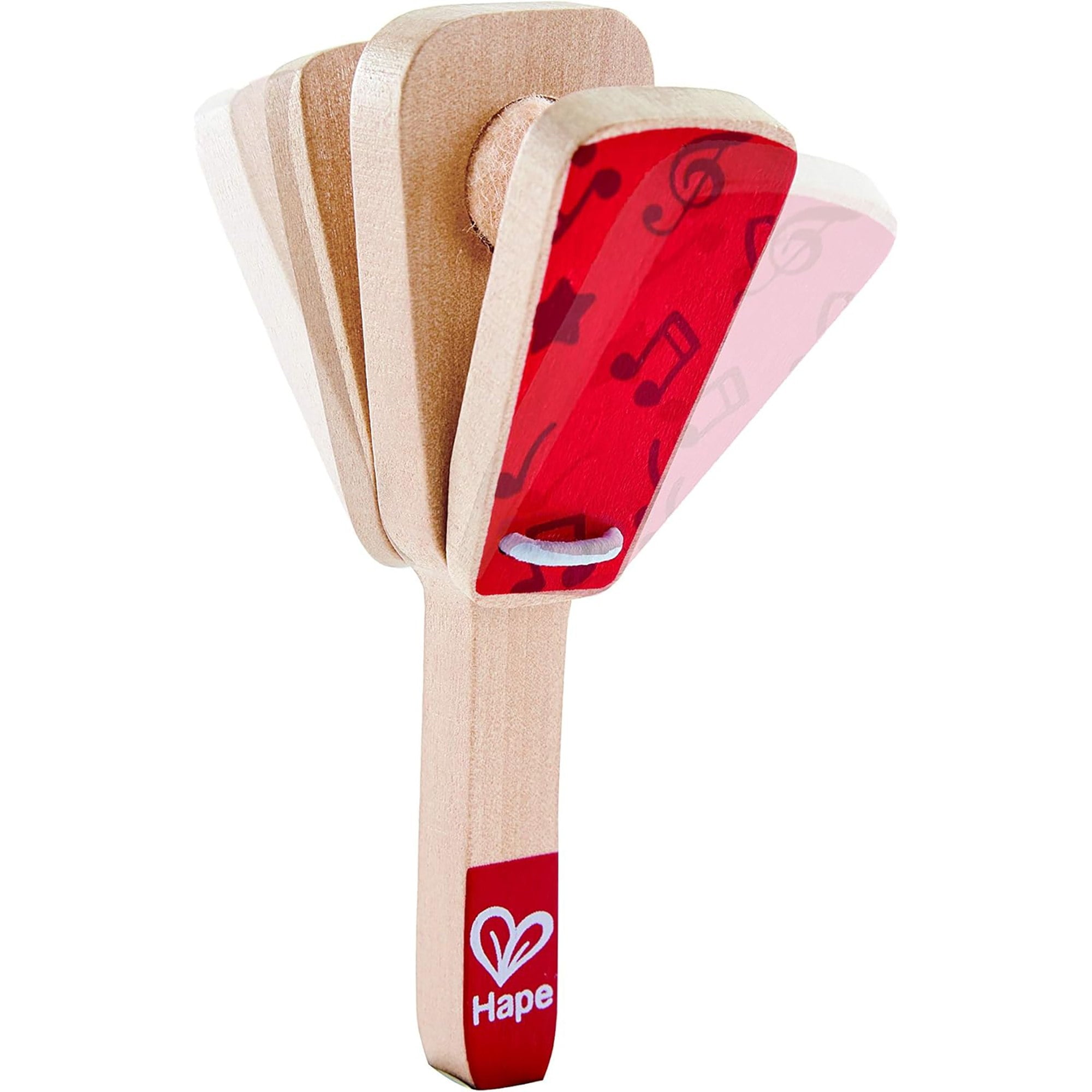 Hape: Percussion Duo - Wooden Clapper & Guiro Hand Musical Instruments