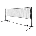 SONGMICS Badminton Net Set Portable Sports Set for Badminton Tennis Ki
