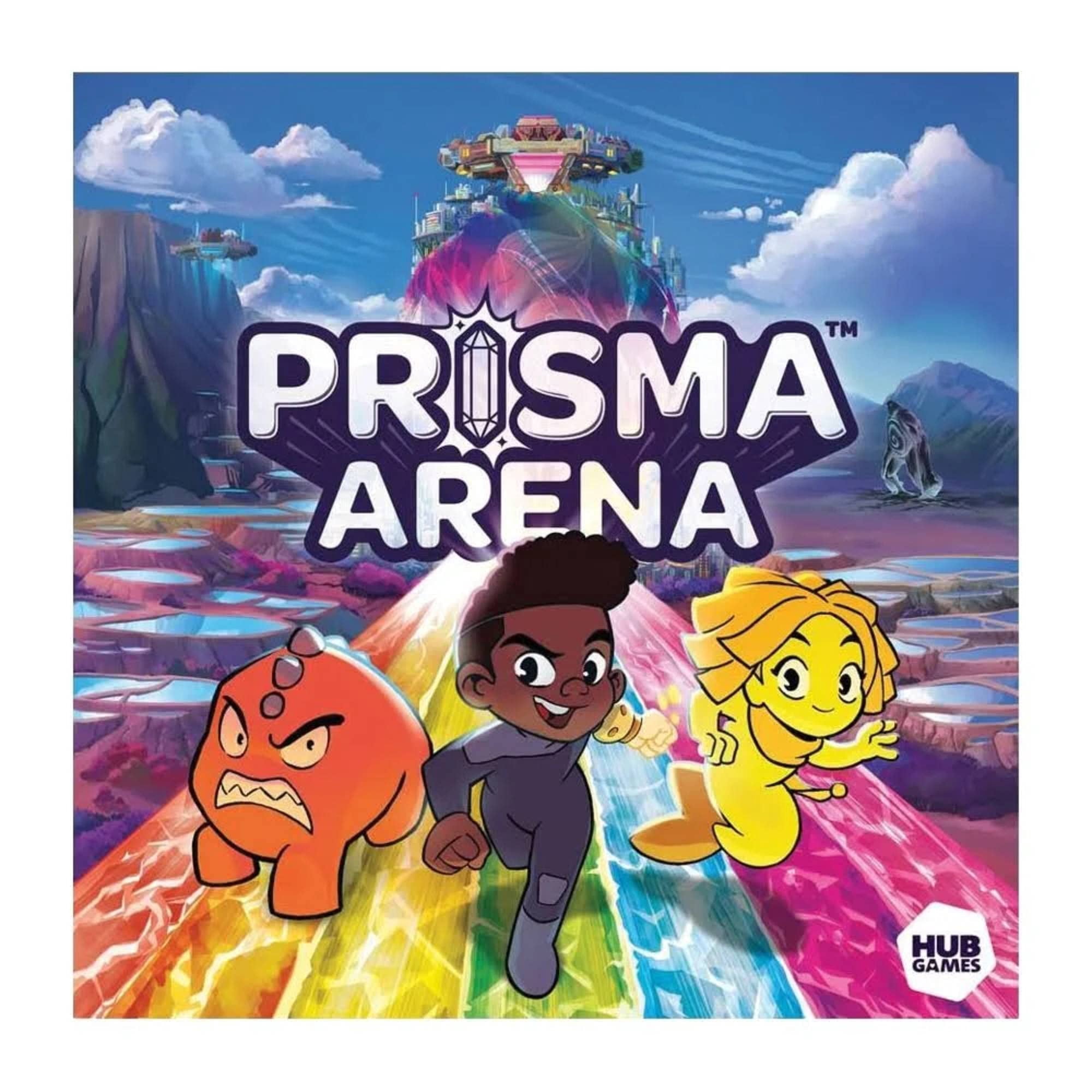 Prisma Arena Board Game By Hub Games | Family Board Games | 2-4 Player