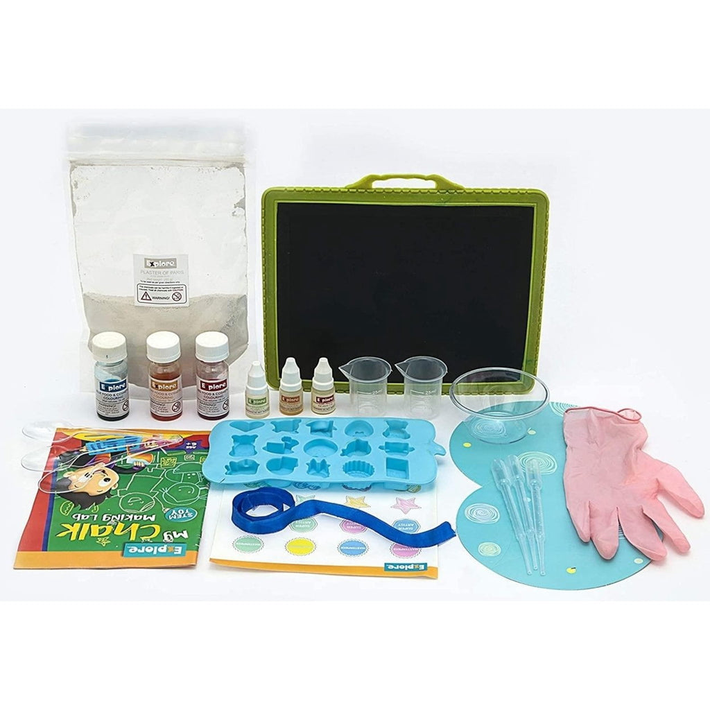 Mighty Mojo Explore STEM Learner Chalk Making Lab DIY Science Kit