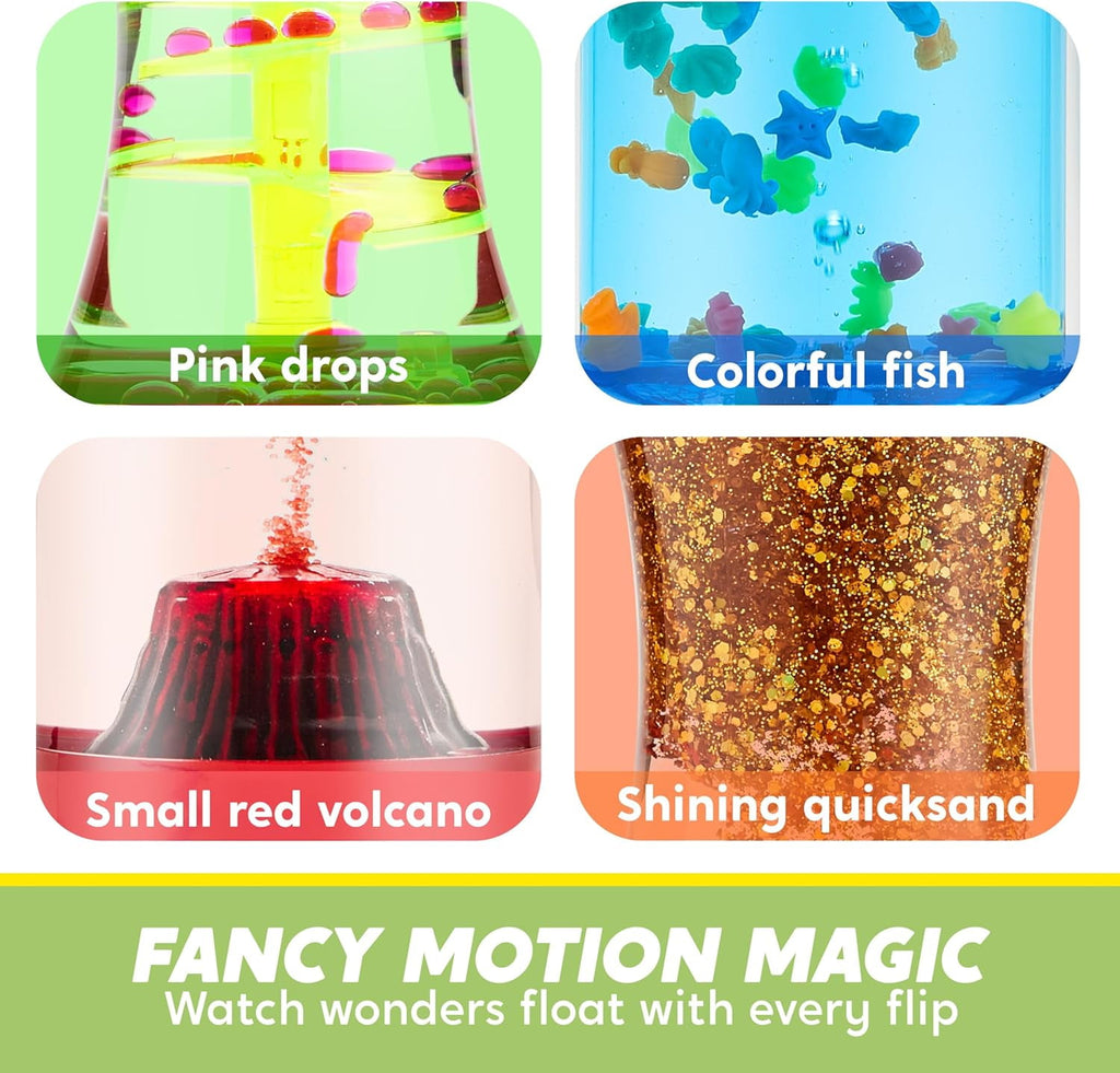 Four Pack Sensory Tubes