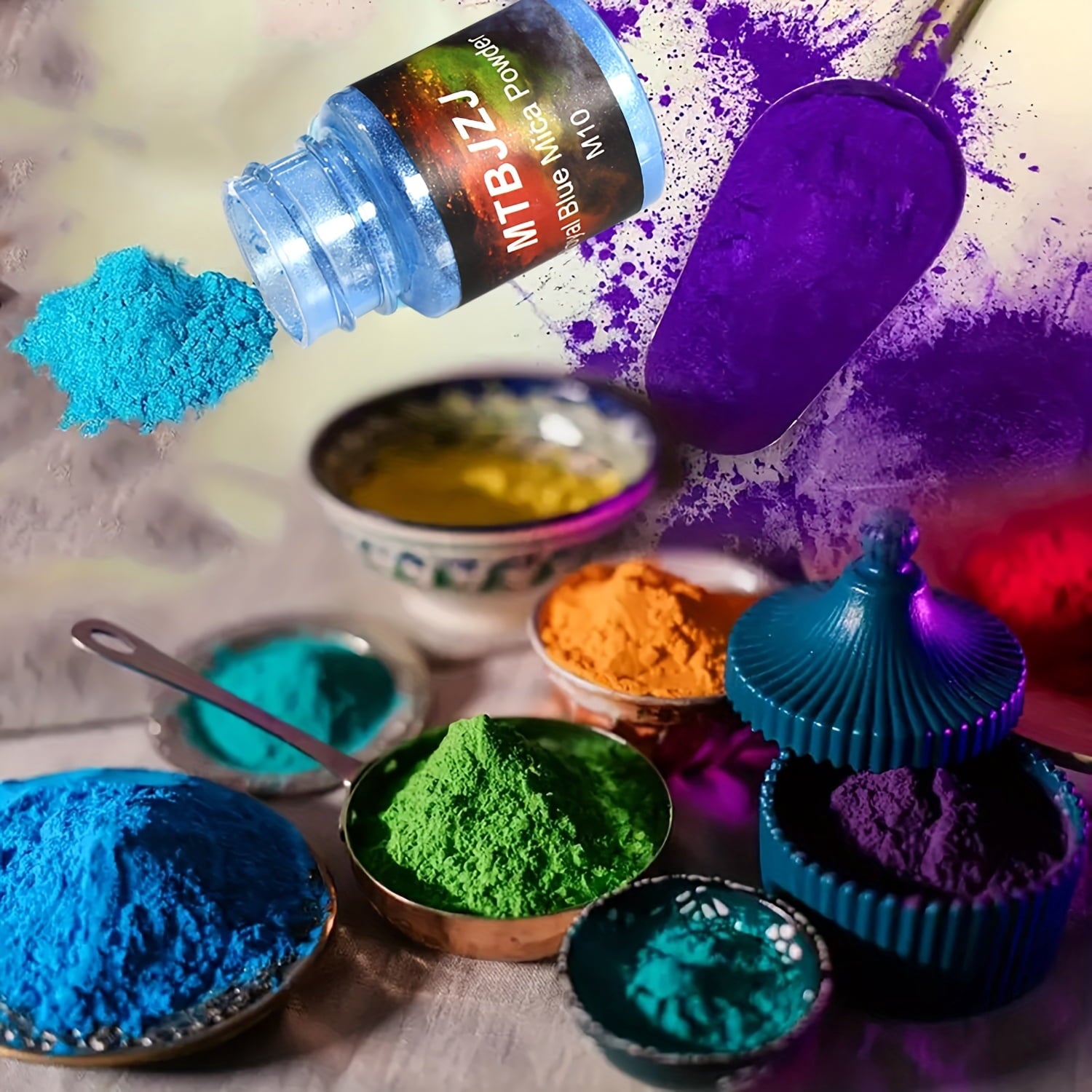 28-Color Mica Powder Set