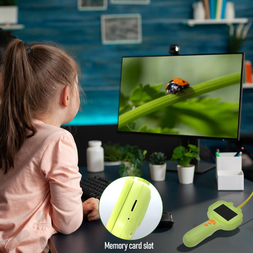 Borescope Camera Toy with Light for Kids, Waterproof Explorer Scope Fu