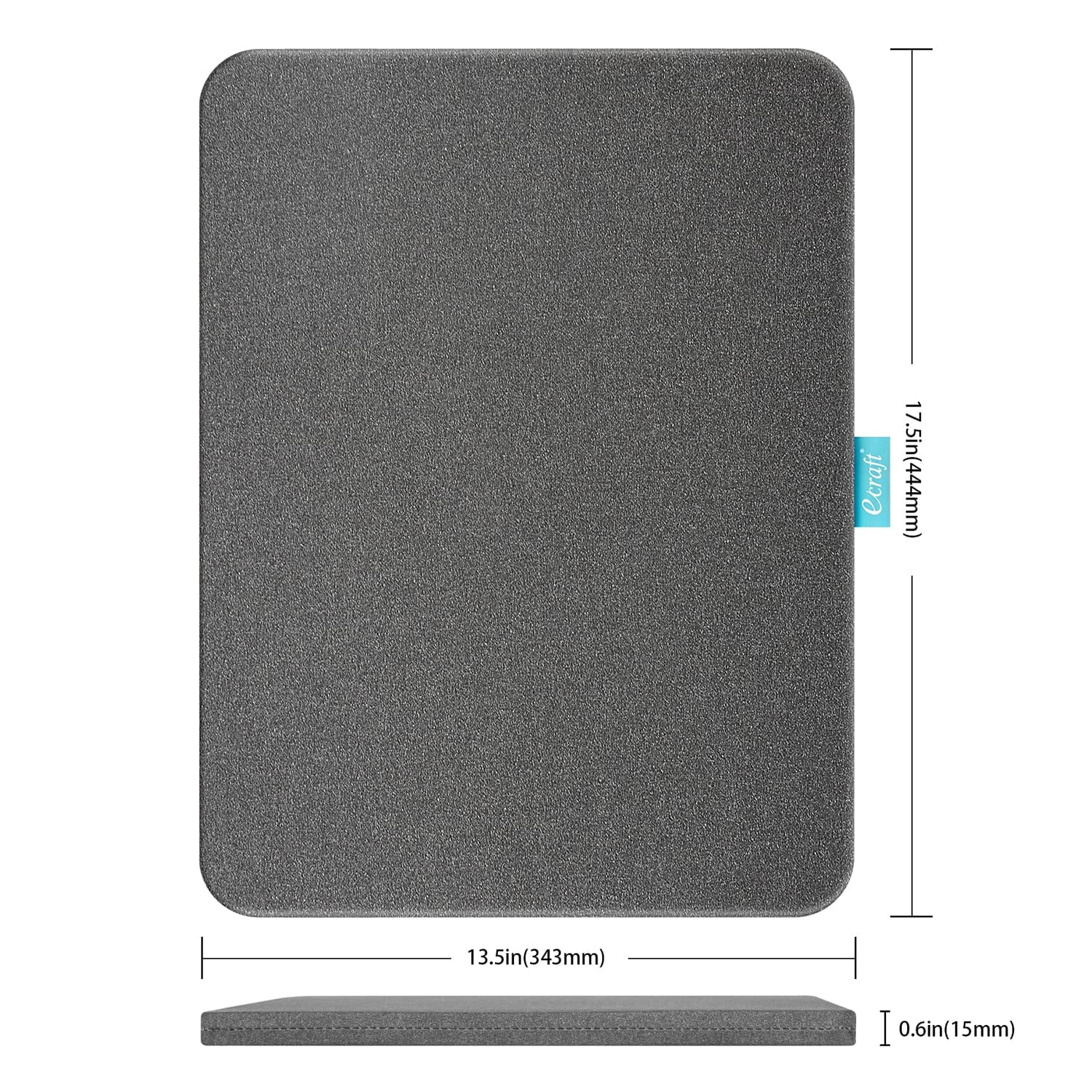 Heat Press Mat, 13" x 17" for Cricut Easypress, Double Sided Insulatio