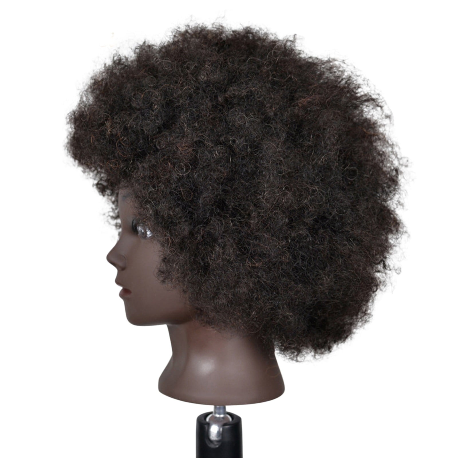 Openpig Mannequin Head With Human Hair Curly Hair Training Head Maniki