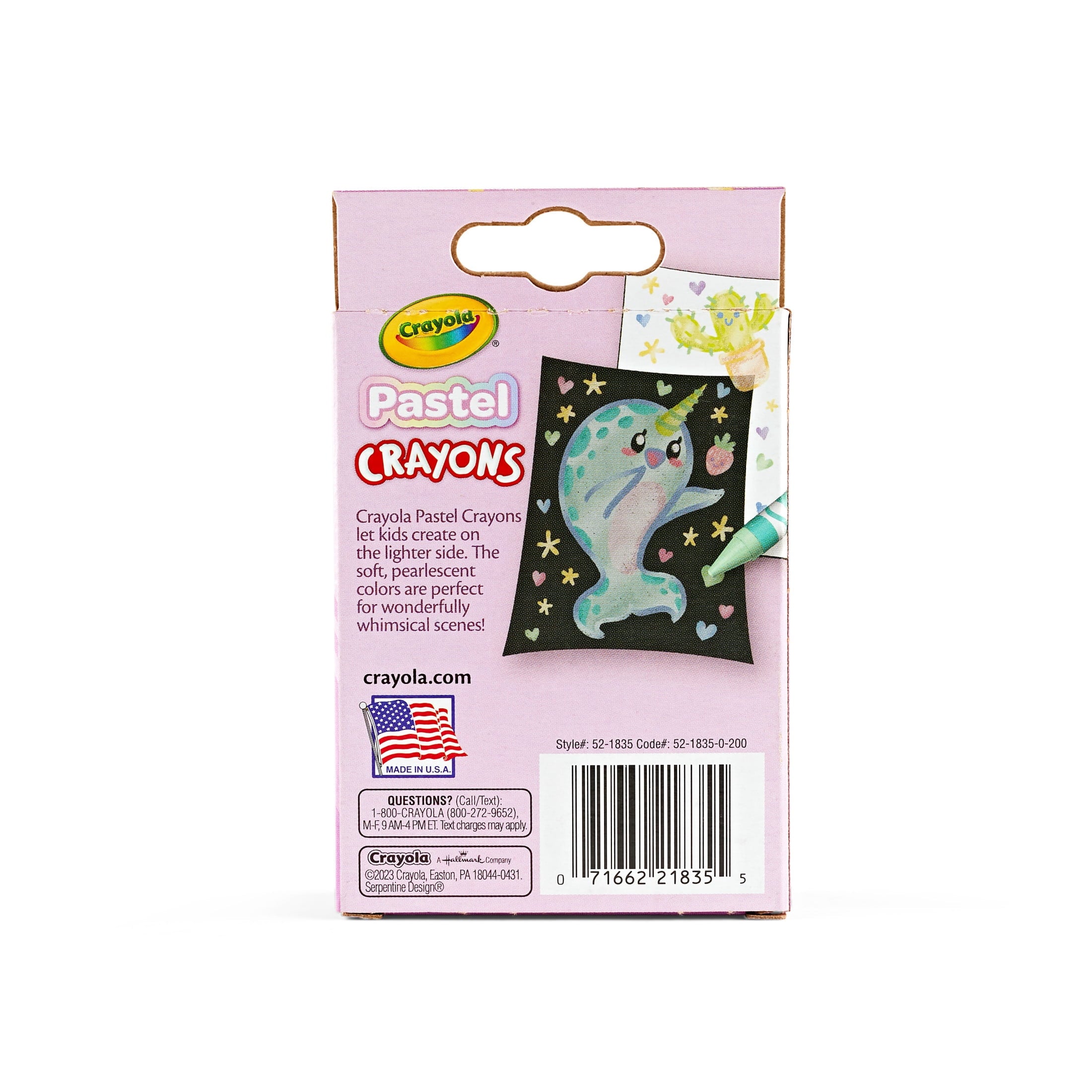 Crayola 24 Ct Pastel Crayons, School Supplies, Art Supplies, Creative