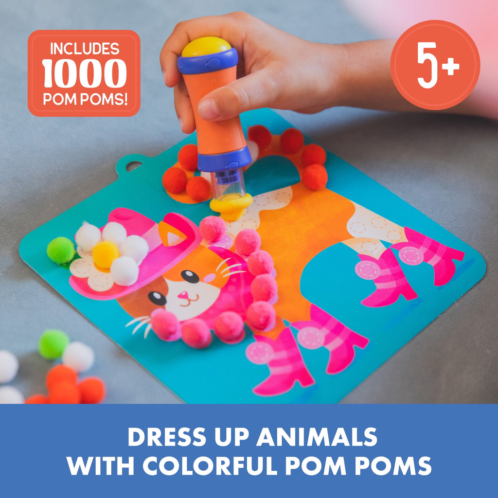 Educational Insights Pom Pom Craft Kit, Arts & Crafts Sets And Supplie