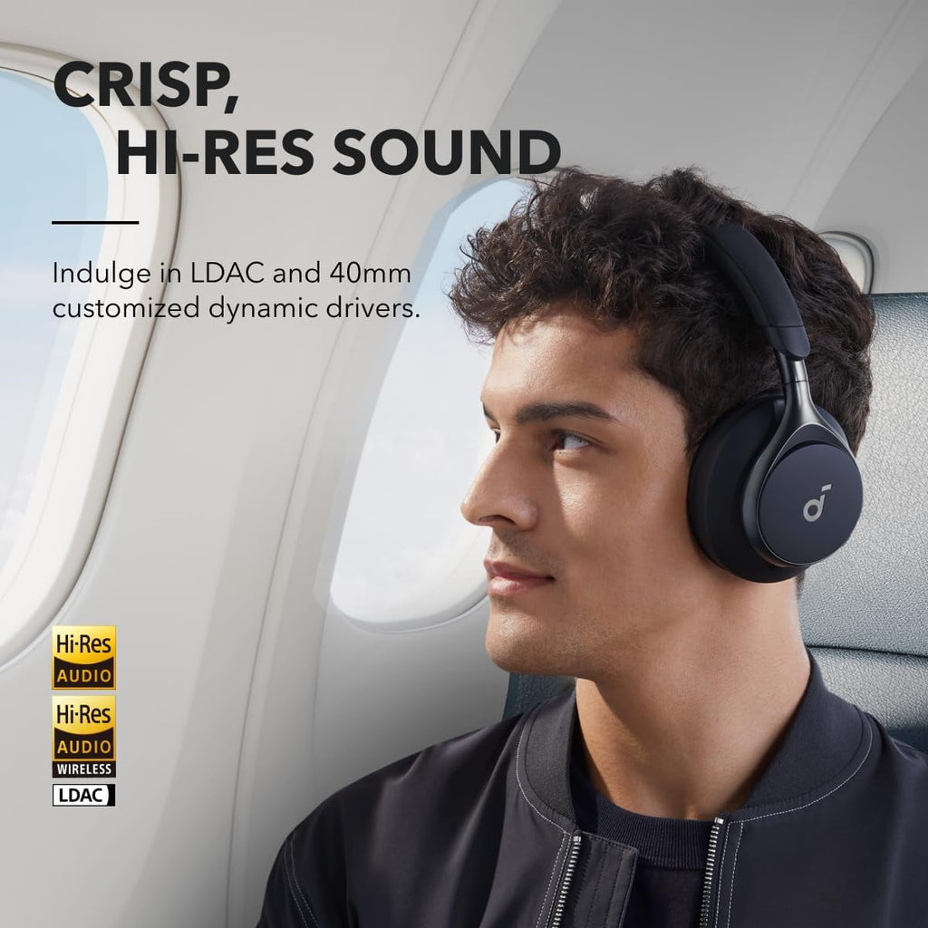 Soundcore by Anker, Space One, Active Noise Cancelling Headphones, 2X