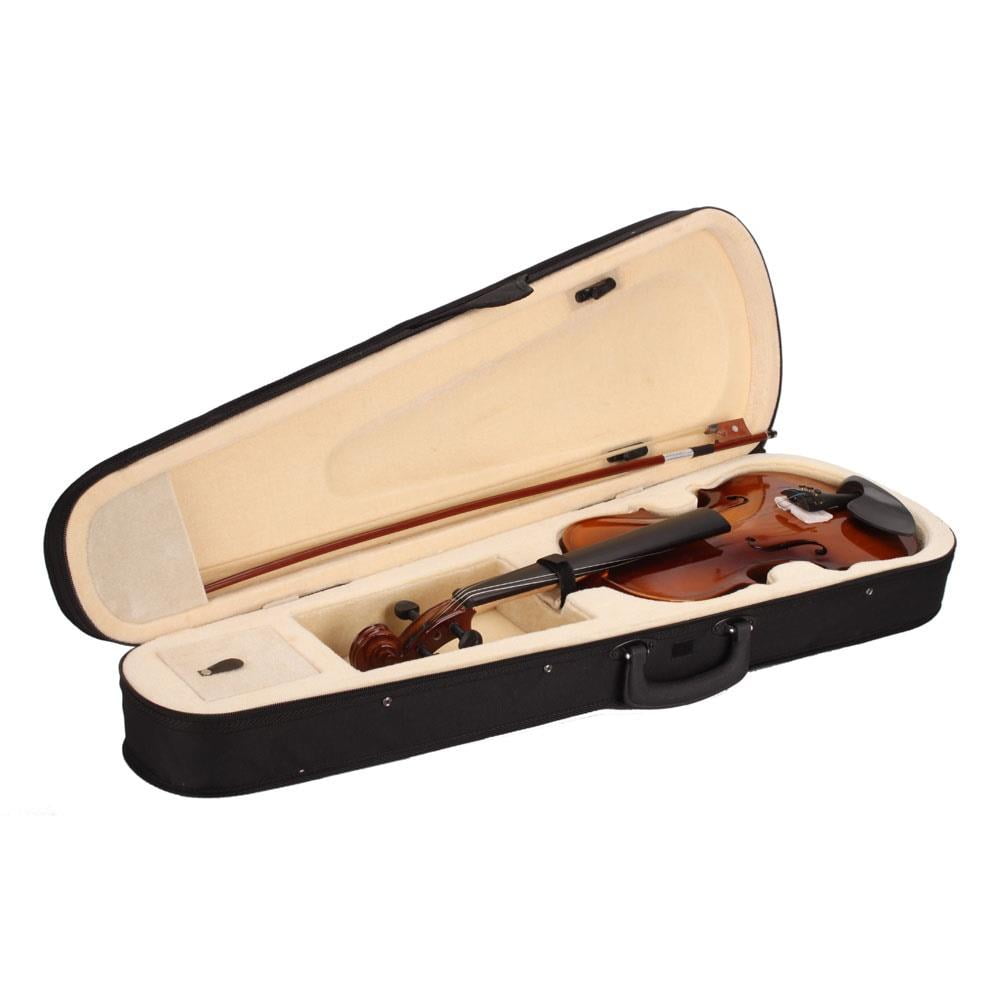 Ktaxon 4/4 Acoustic Violin for Beginner with Case Bow Rosin Natural