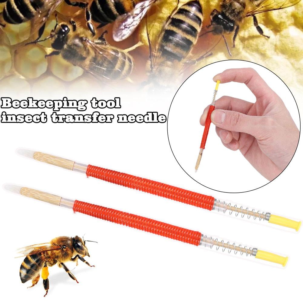 Agiufgs Bee Smoker Bamboo and Plastic, Produces Smoke to Calm Bees, fo