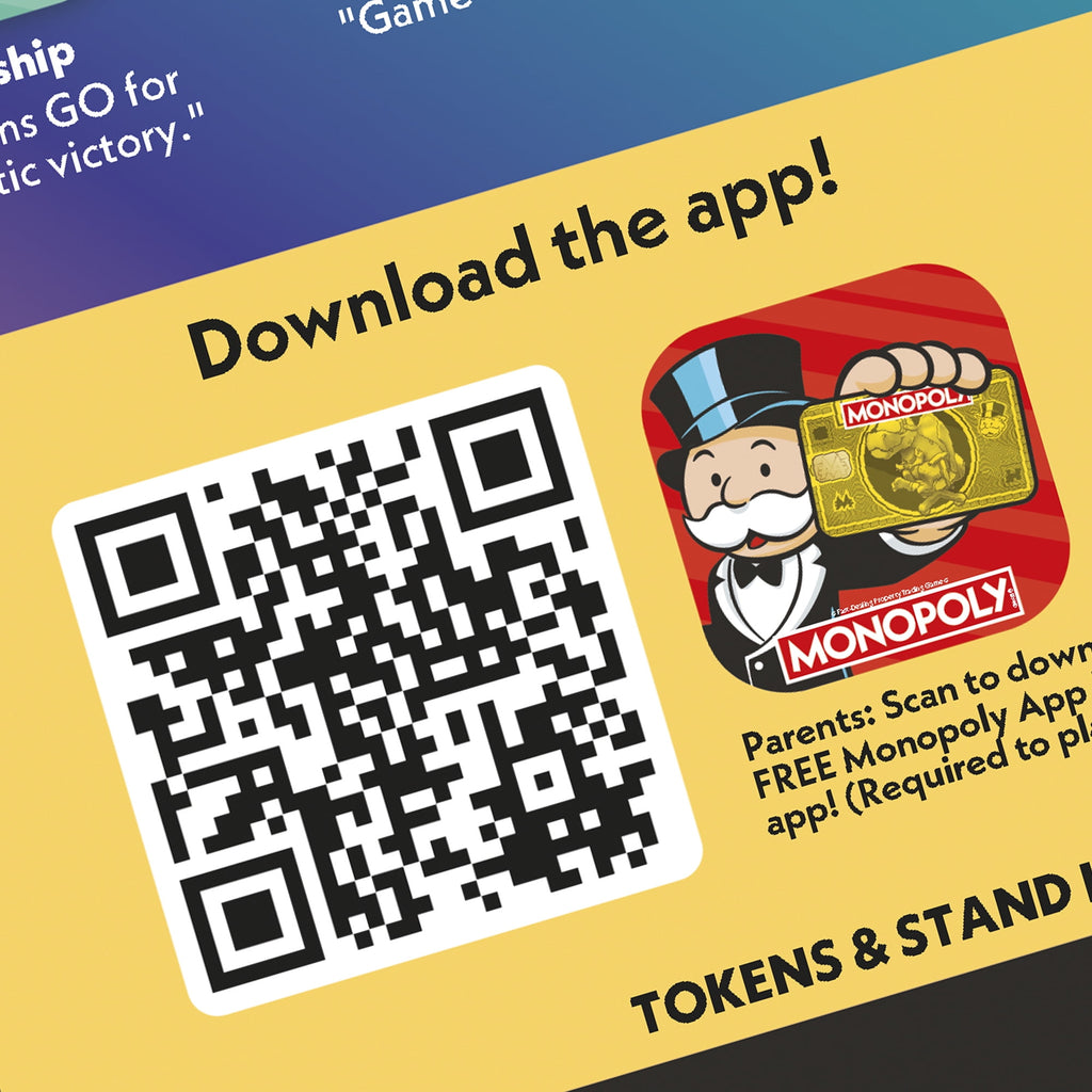 Monopoly App Banking Board Game, App-Enabled Game, Links to Smart Devi