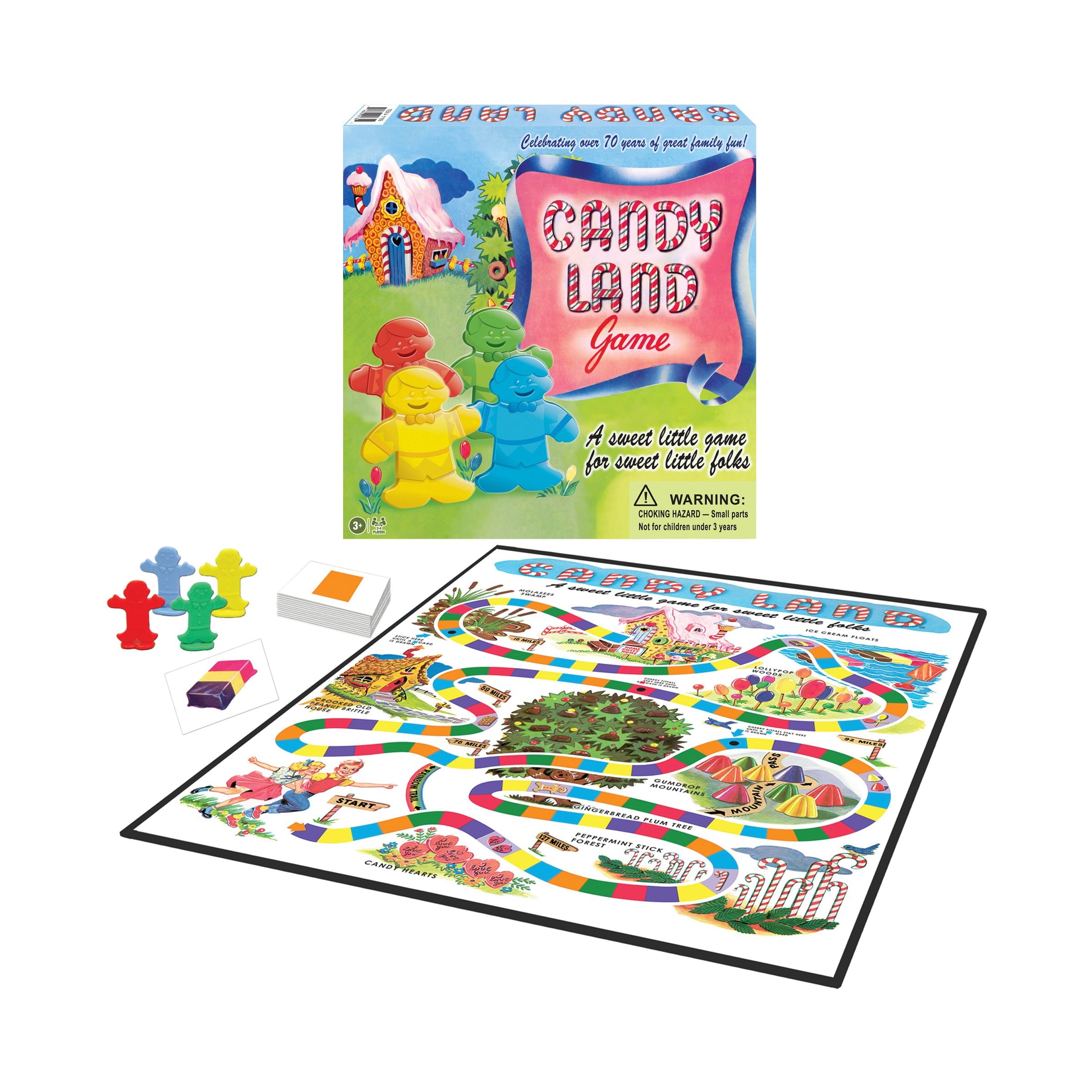 Winning Moves Games Candy Land - 70th Anniversary Edition Board Game