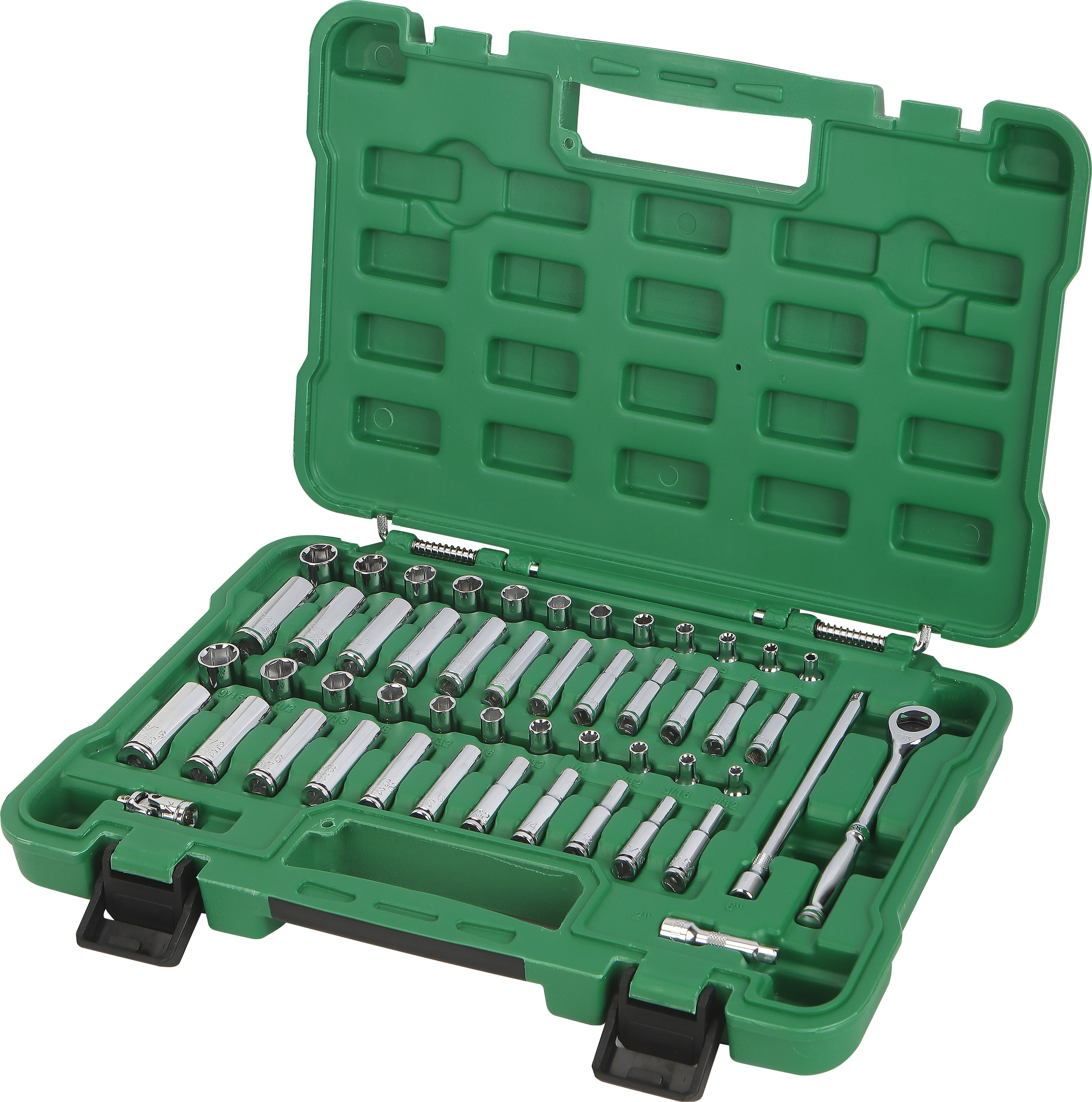 SK Hand Tools SK01354 50 Piece 1/4 160P Mechanic Tool Set