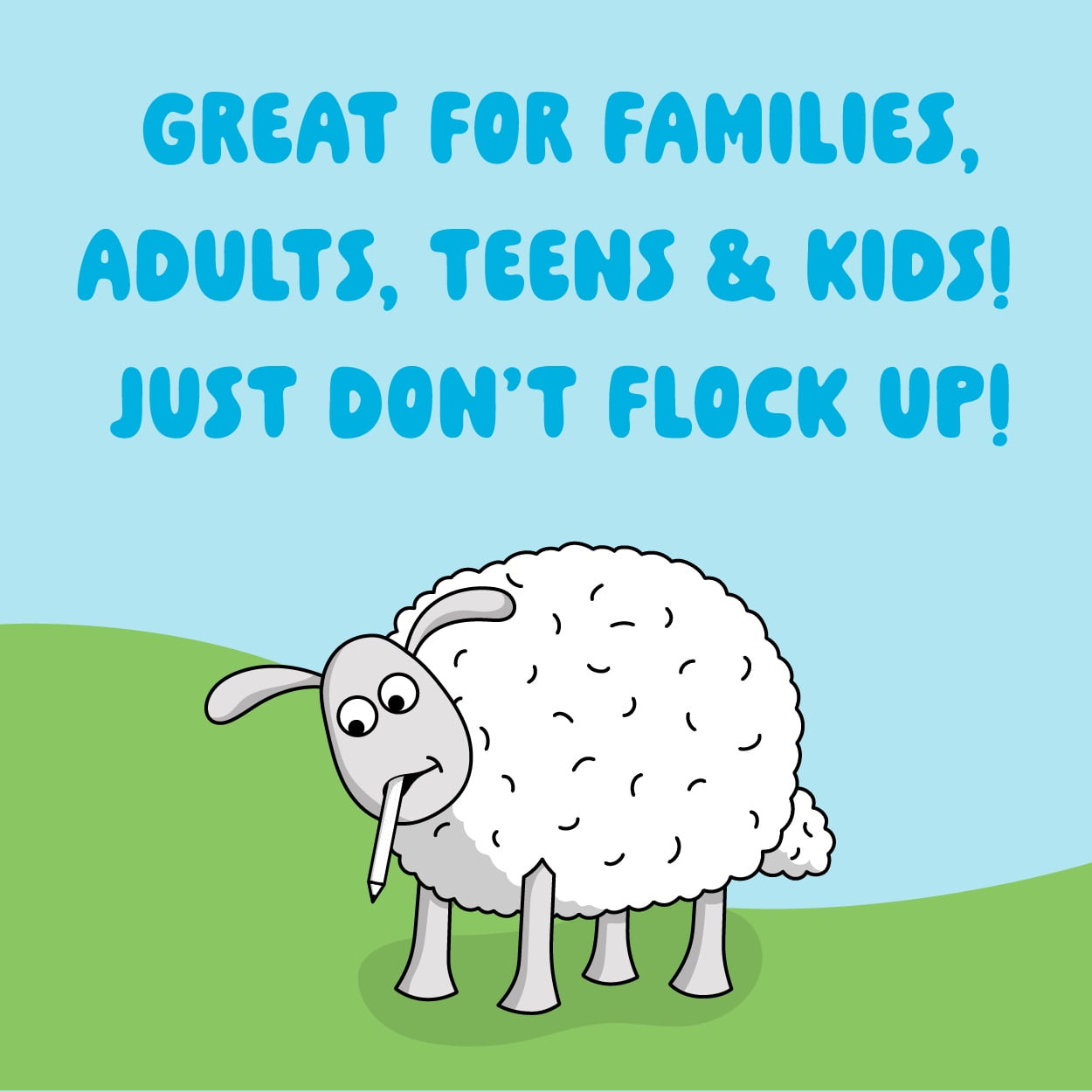 Don't Flock Up Family Board Game for Ages 10+ by Buffalo Games