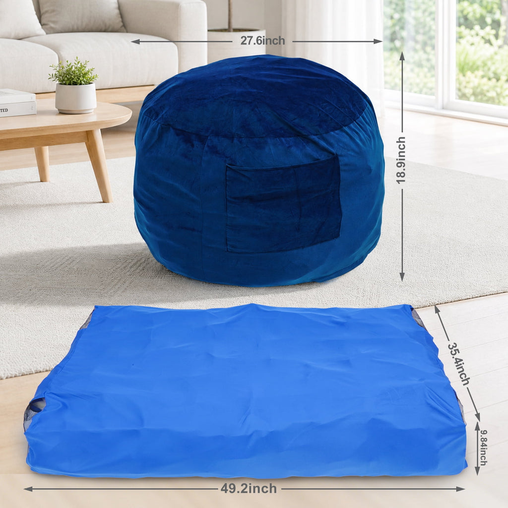 Bean Bag Chair and Sensory Crash Pad