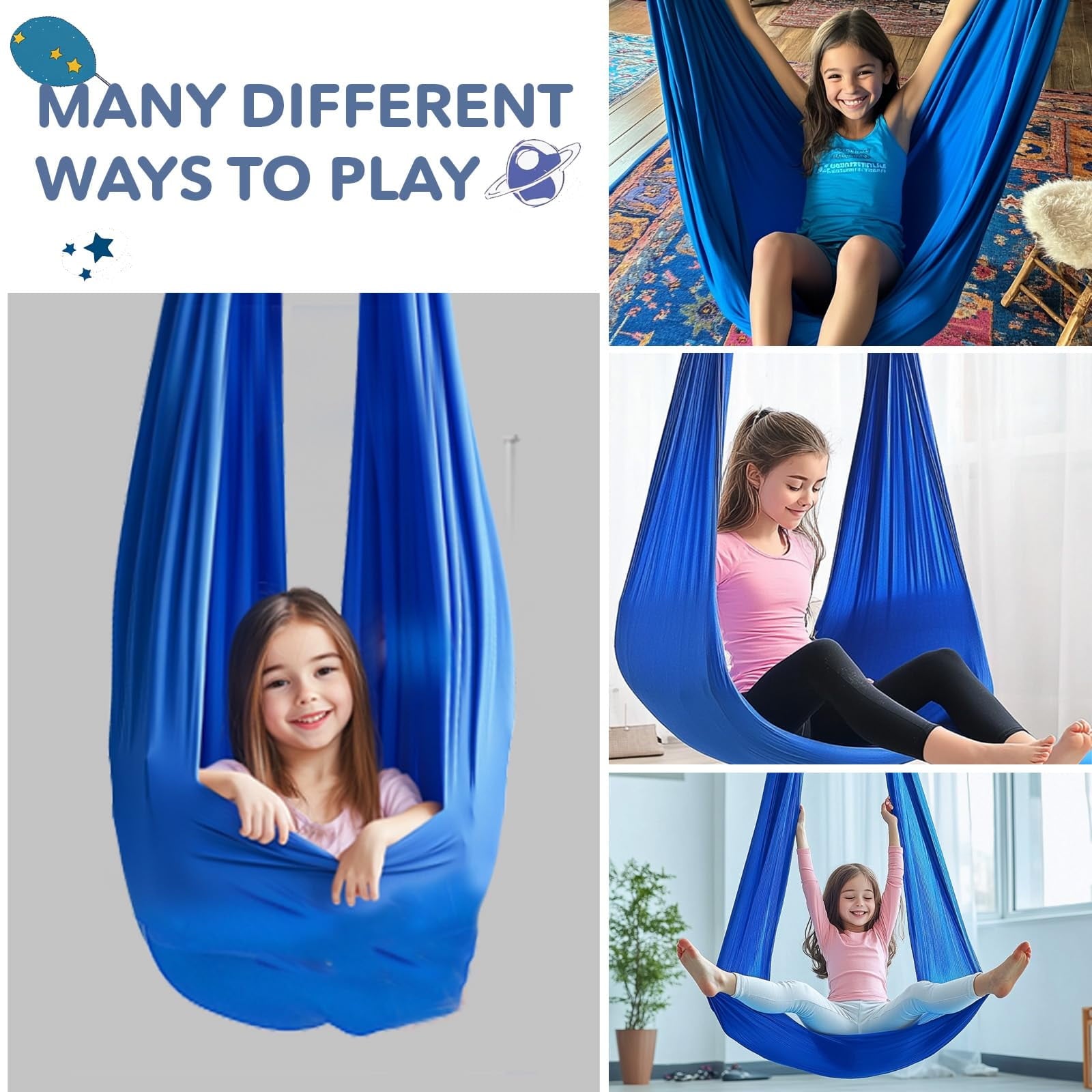 Sensory Swing with X-Shaped Stand
