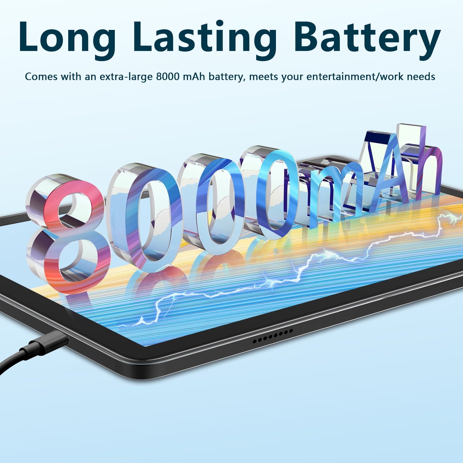 Tablet 2026 Newest Android 14 Tablet, 10 Inch Tablet,5G Wi-Fi Tablet C